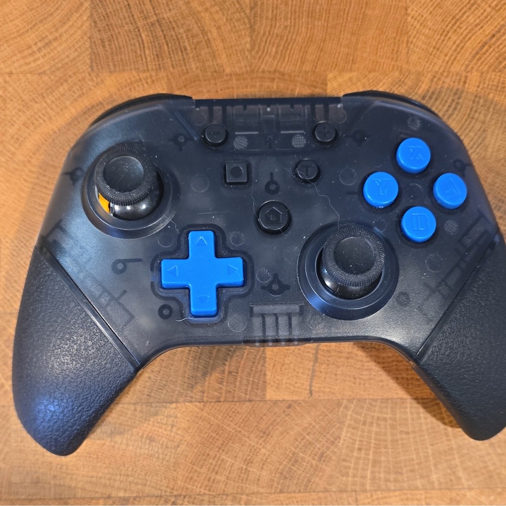Armor3 NuChamp Wireless Controller Gamepad for Console, Black/Blue (M07467-GL)